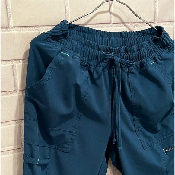 SCRUBSTAR women 2pcs scrubs set top and pants /size XS - Picture 11 of 16